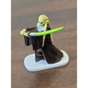 Disney Pixar Kit Fisto Star Wars alien green lightsaber mini toy figure‎